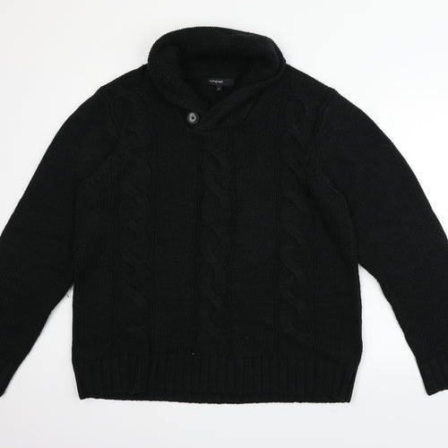 Marks and Spencer Womens Black   Pullover Jumper Size M