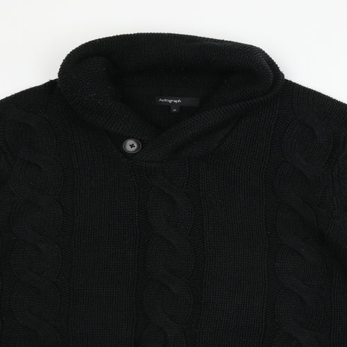 Marks and Spencer Womens Black   Pullover Jumper Size M