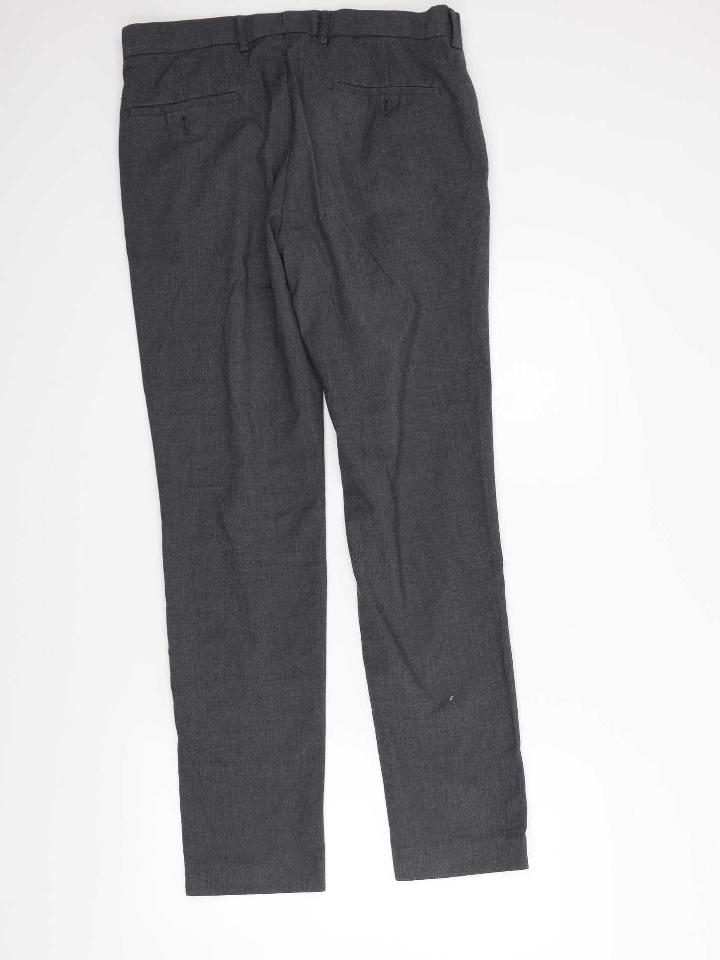 Preworn Womens Grey   Trousers  Size 34 in L28 in