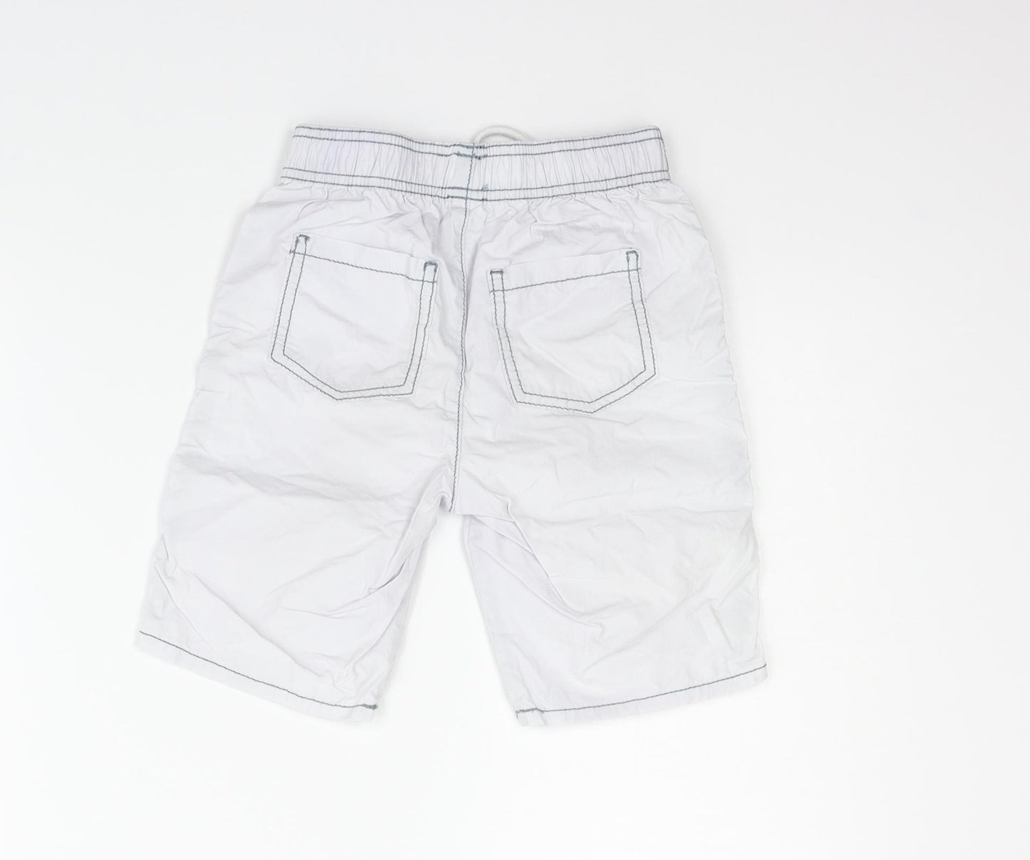 TU Boys White   Chino Shorts Size 6 Years