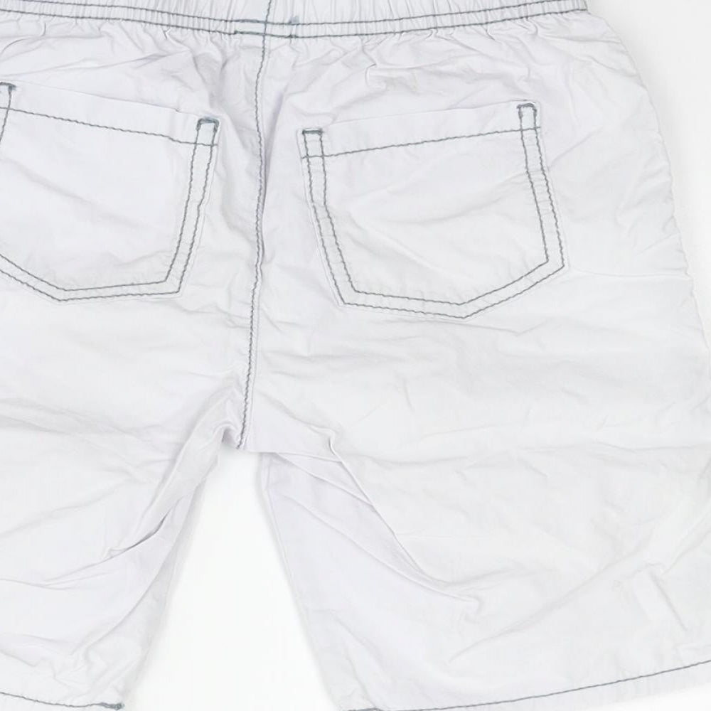 TU Boys White   Chino Shorts Size 6 Years