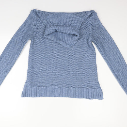 H&M Womens Blue   Pullover Jumper Size S