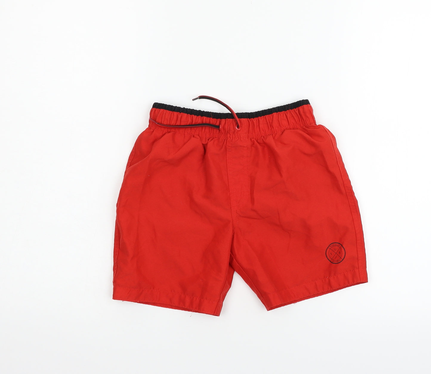 Primark Boys Red   Sweat Shorts Size 6-7 Years