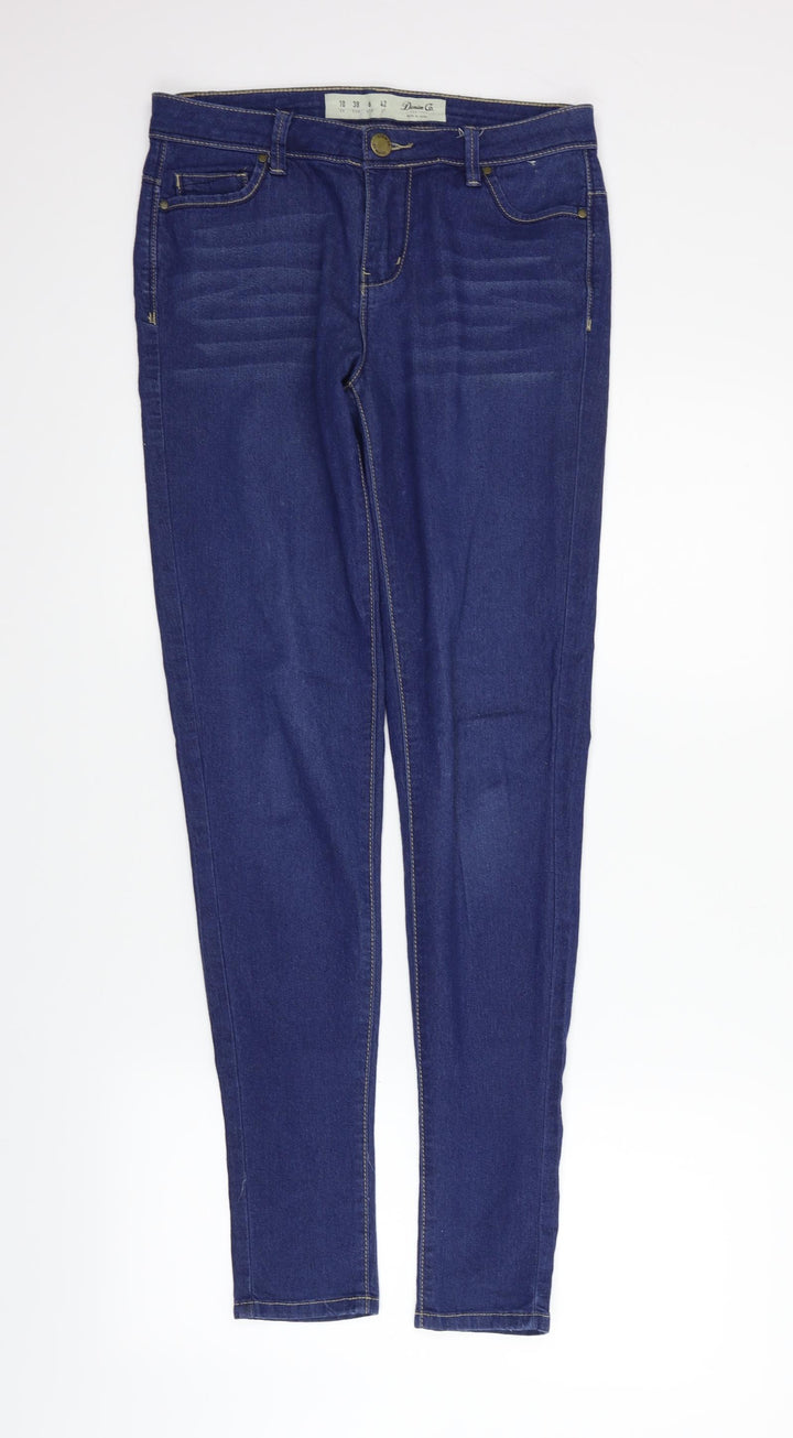 deniem & co Womens Blue   Straight Jeans Size 10 L30 in