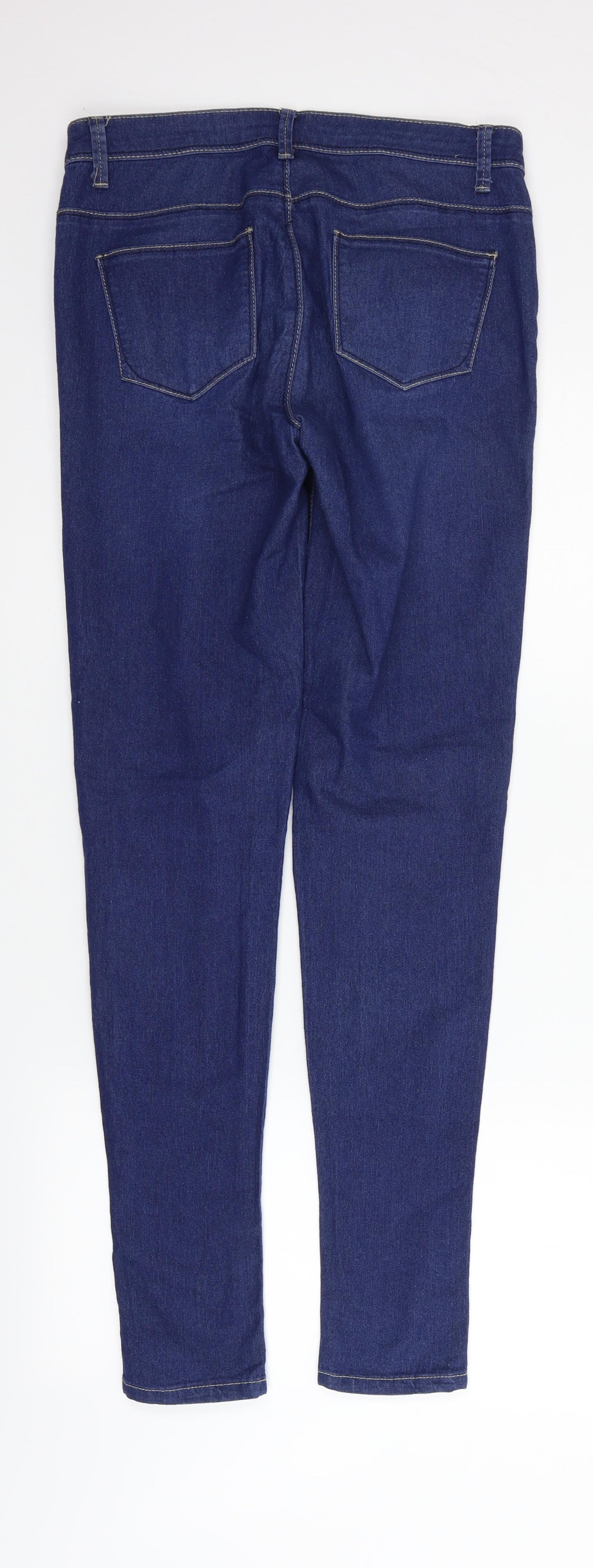 deniem & co Womens Blue   Straight Jeans Size 10 L30 in