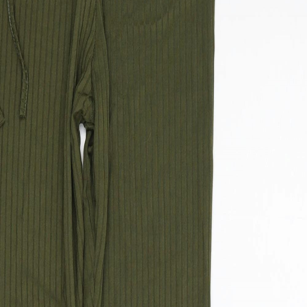 Boohoo Womens Green   Jegging Trousers Size 10 L28 in