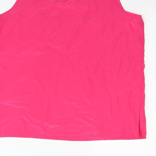 Elsie Whiteley Womens Pink   Basic Tank Size 10