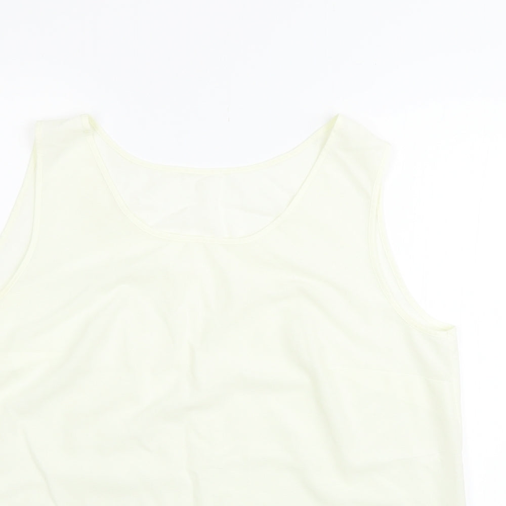 Matchset Womens Beige   Basic T-Shirt Size 18