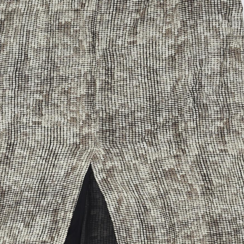 Marks and Spencer Womens Beige   Flare Skirt Size 22