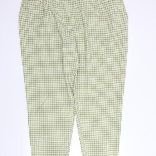 Marks and Spencer Womens Green   Trousers  Size 22 L27 in