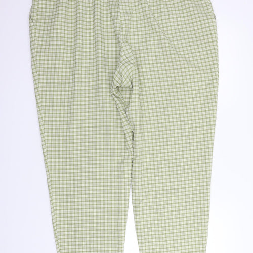 Marks and Spencer Womens Green   Trousers  Size 22 L27 in