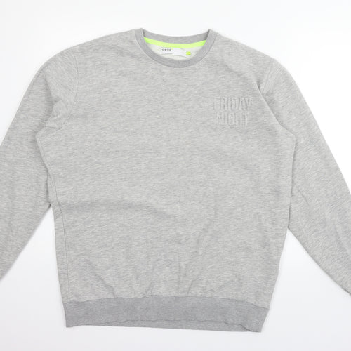 celio Mens Grey   Pullover Jumper Size L
