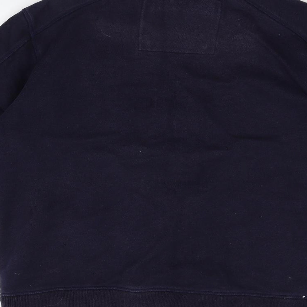 the north coast Mens Blue   Full Zip Jumper Size L