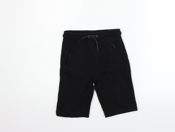 TU Girls Black   Jogger Trousers Size 8 Years