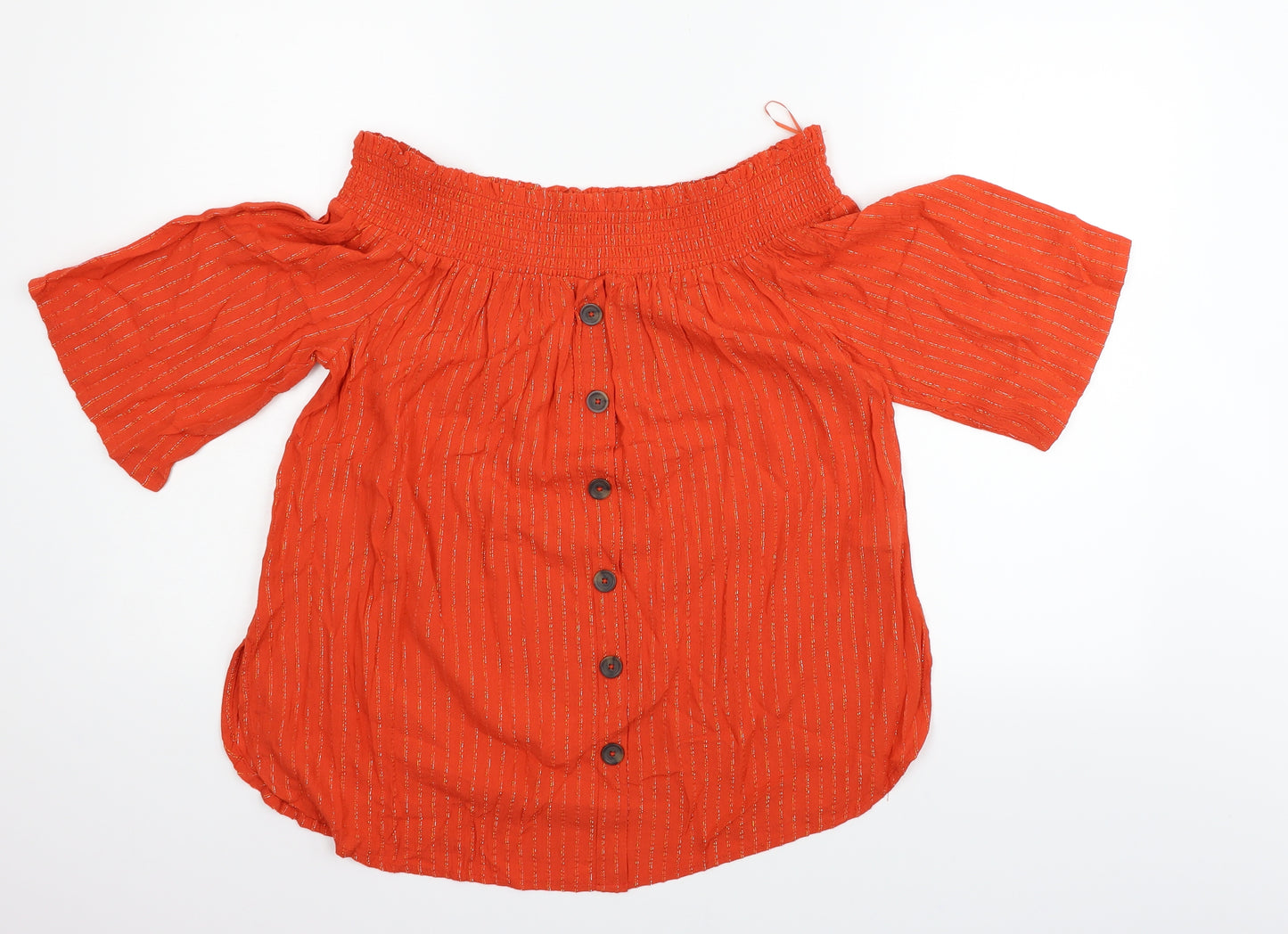 NEXT Womens Orange   Basic Blouse Size 12