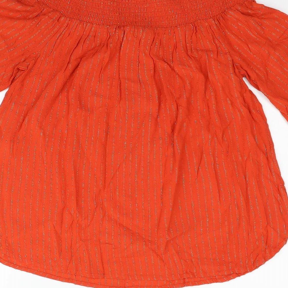 NEXT Womens Orange   Basic Blouse Size 12