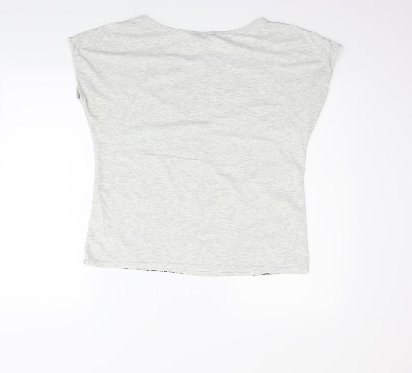 Roman Womens Grey   Basic T-Shirt Size 16  - BUTTERFLY