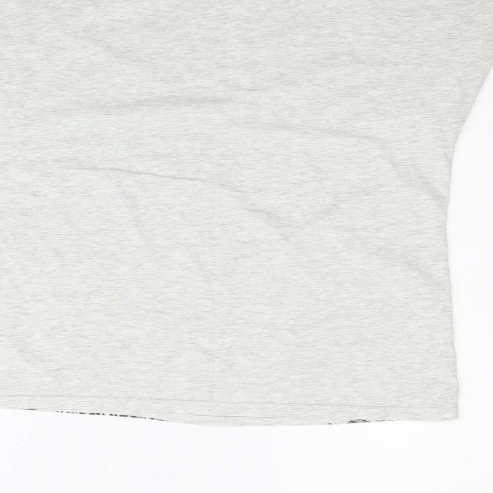 Roman Womens Grey   Basic T-Shirt Size 16  - BUTTERFLY