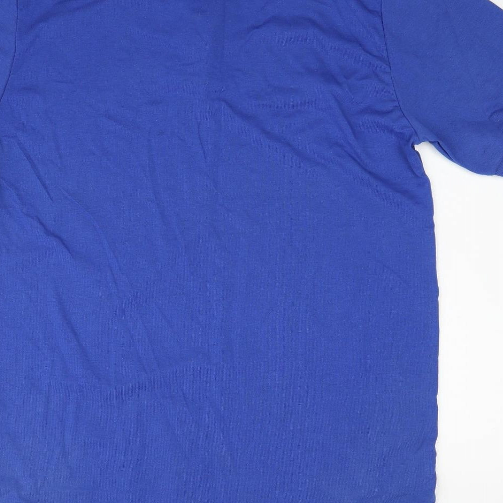 3 strikes Womens Blue   Basic Blouse Size XL