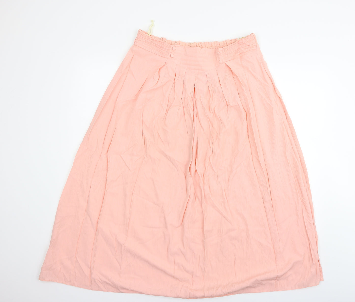 Hammels Womens Pink   Cargo Skirt Size 16  - Elastic Waist Band