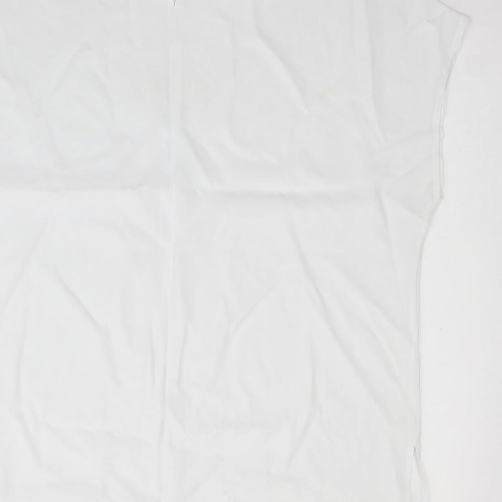Preworn Womens White   Basic Blouse Size 20