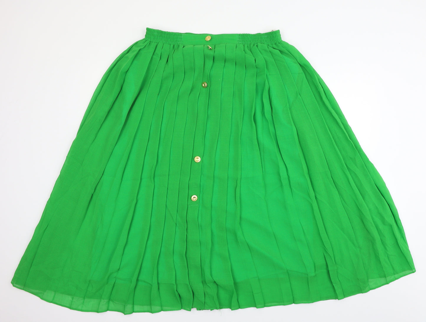 Versus Womens Green   Flare Skirt Size 14