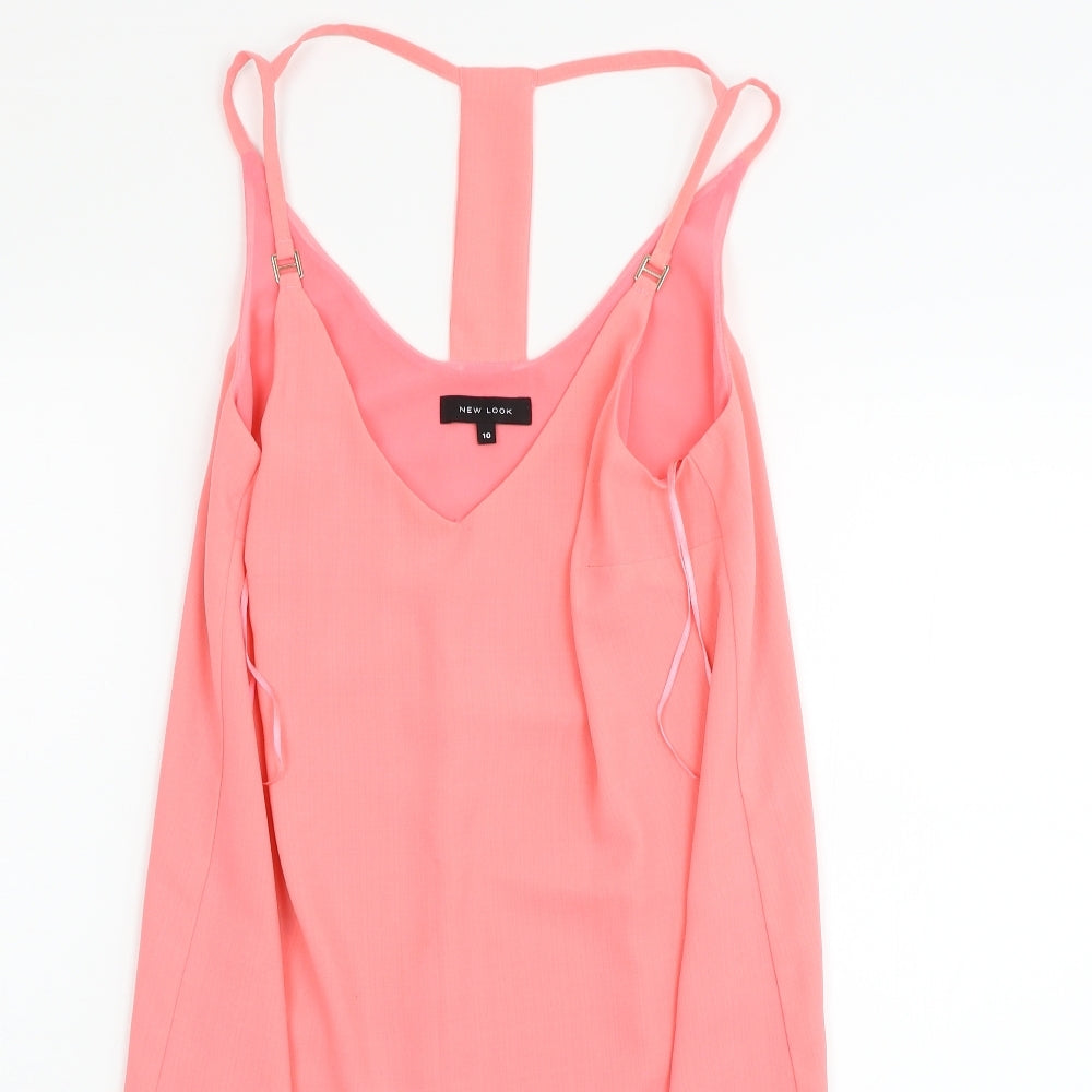 New Look Womens Pink   Fit & Flare  Size 10