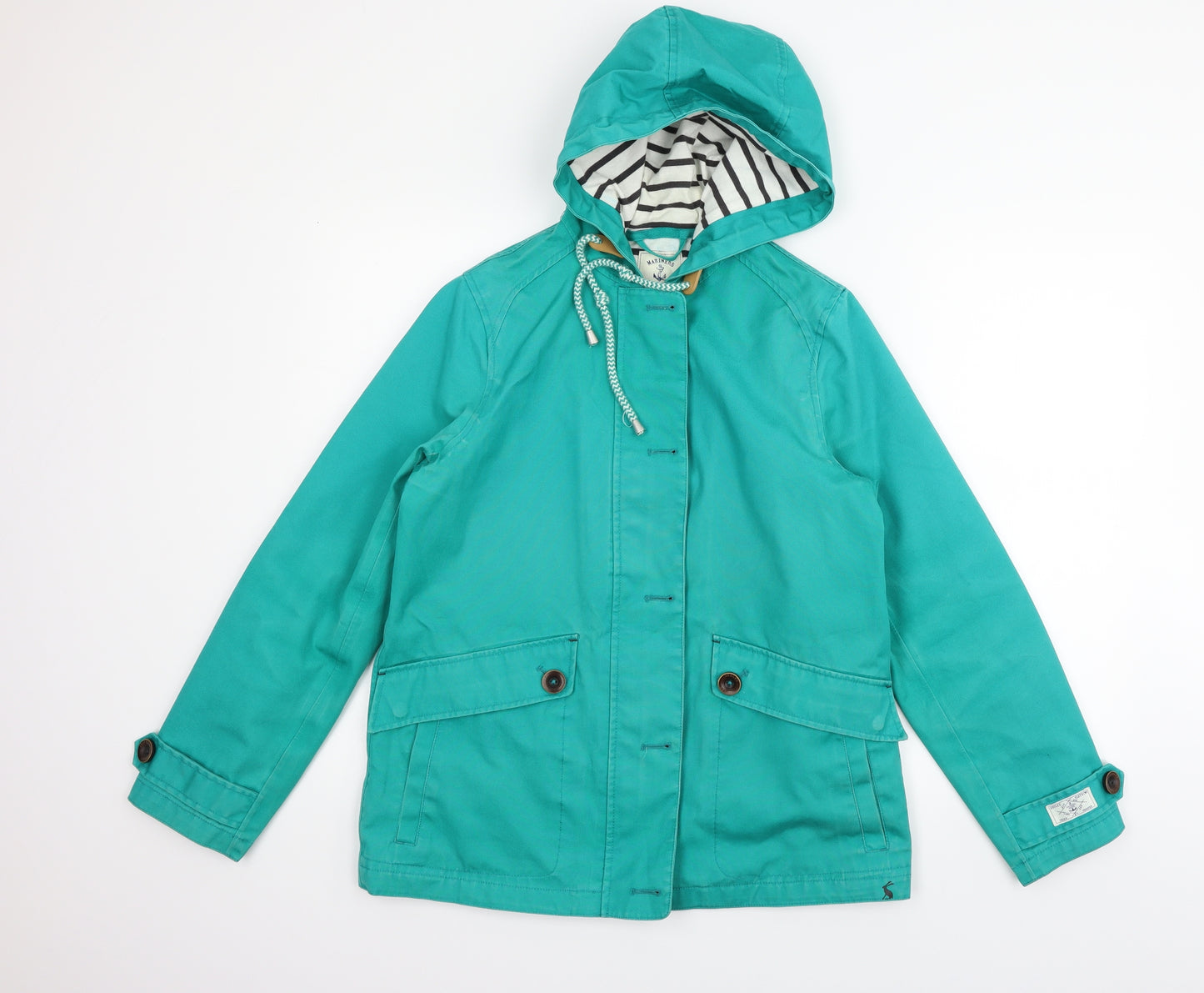 Joules Womens Green   Rain Coat Jacket Size 10