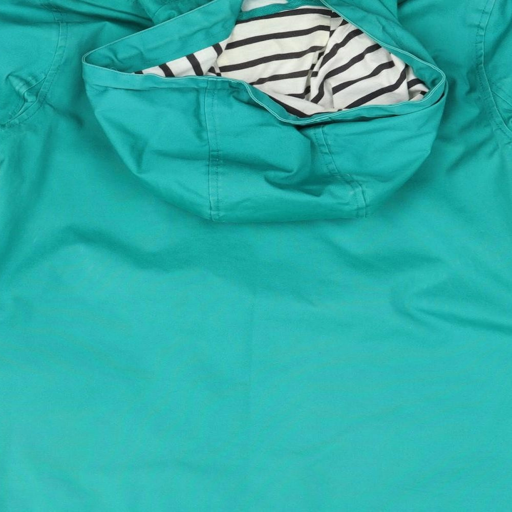 Joules Womens Green   Rain Coat Jacket Size 10