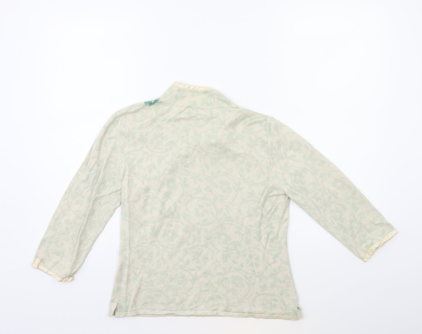 Kaliko Womens Green   Pullover Jumper Size 12