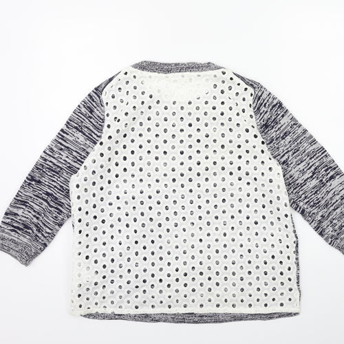 Gap Womens Blue  Knit Pullover Jumper Size L