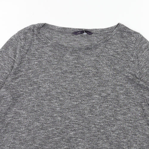 Marks and Spencer Womens Grey  Knit Pullover Jumper Size 10