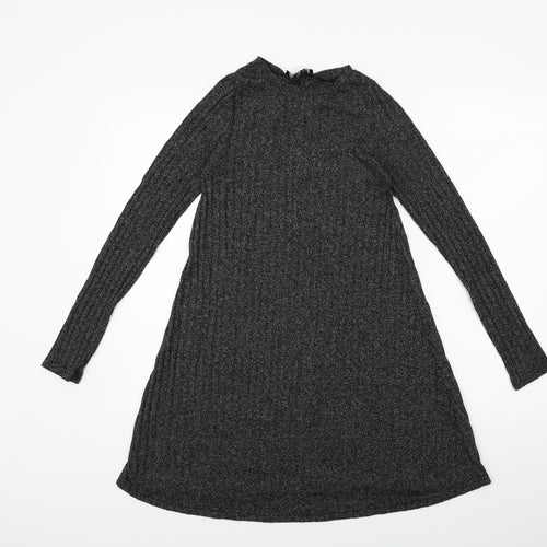 Atmosphere Womens Grey  Knit Jumper Dress  Size 4