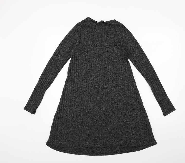 Atmosphere Womens Grey  Knit Jumper Dress  Size 4