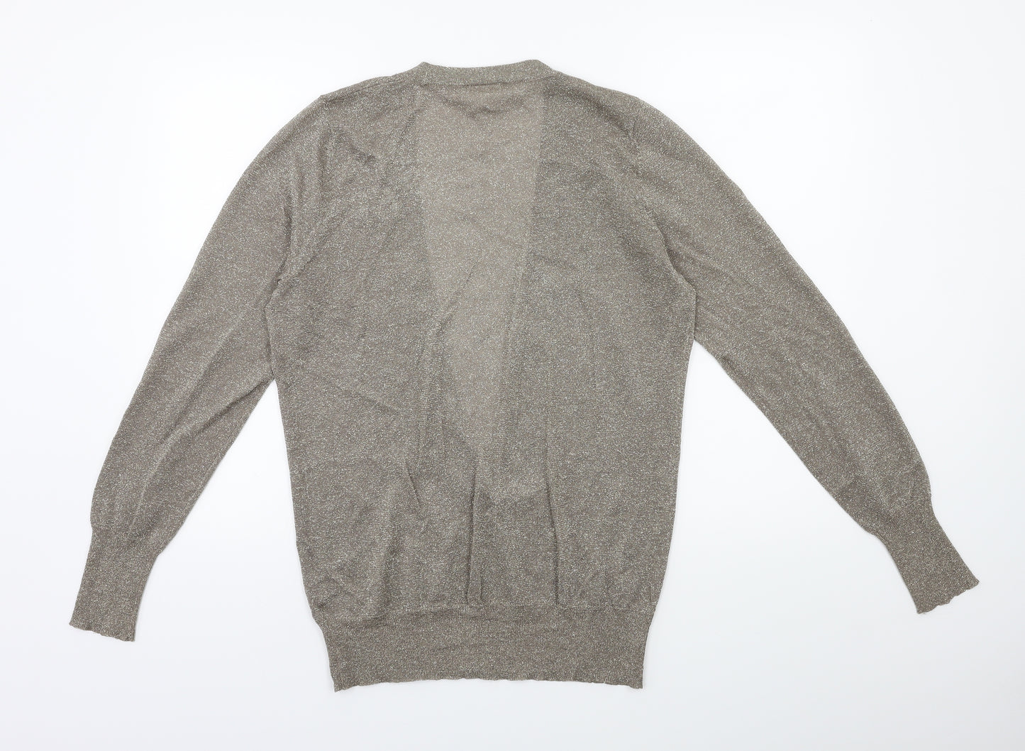 NEXT Womens Gold  Knit Pullover Jumper Size 16