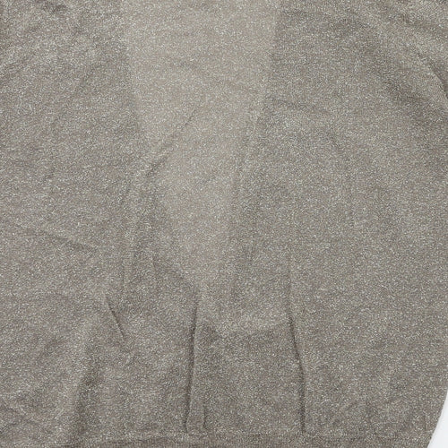 NEXT Womens Gold  Knit Pullover Jumper Size 16