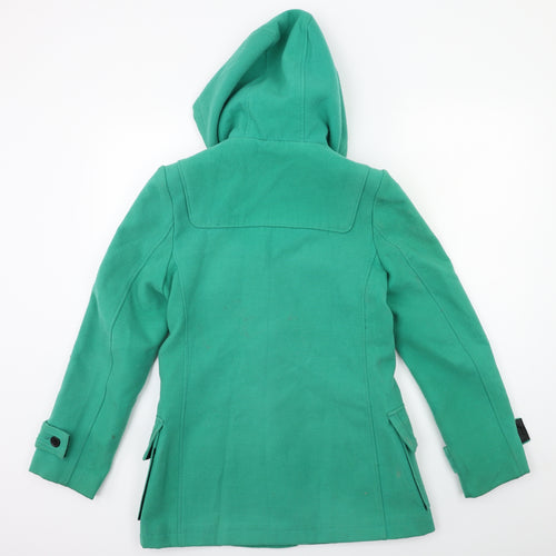 Marks and Spencer Womens Green   Overcoat Coat Size 8
