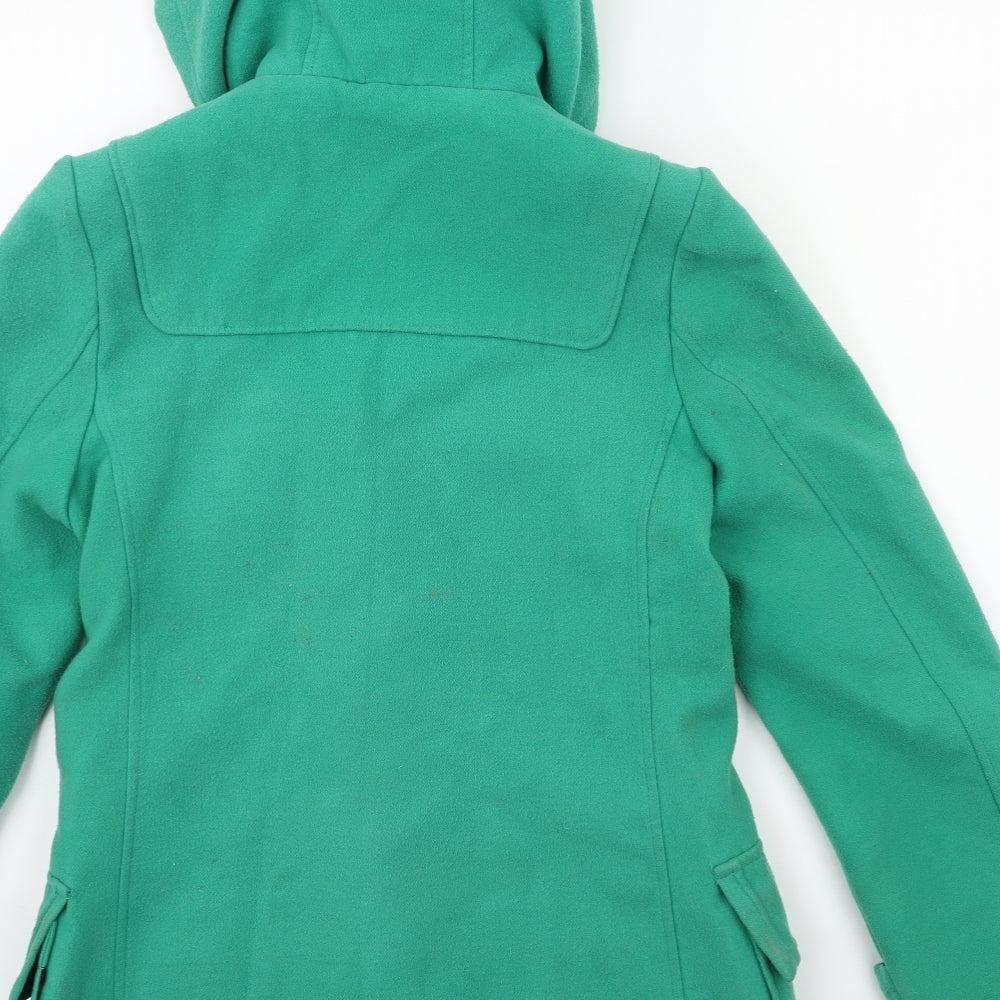 Marks and Spencer Womens Green   Overcoat Coat Size 8
