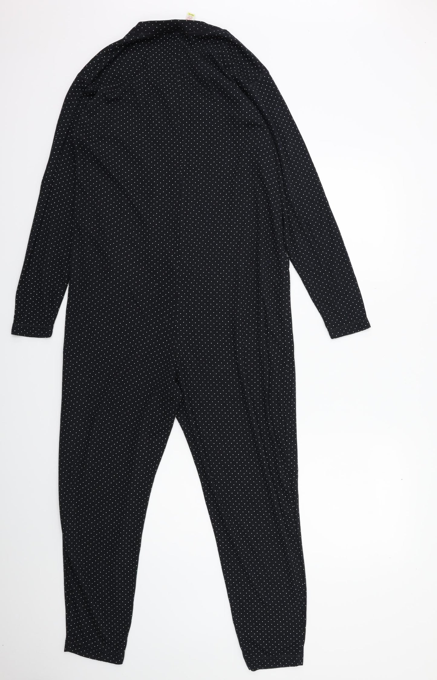 st michael Womens Black Polka Dot  Top One Piece Size 14