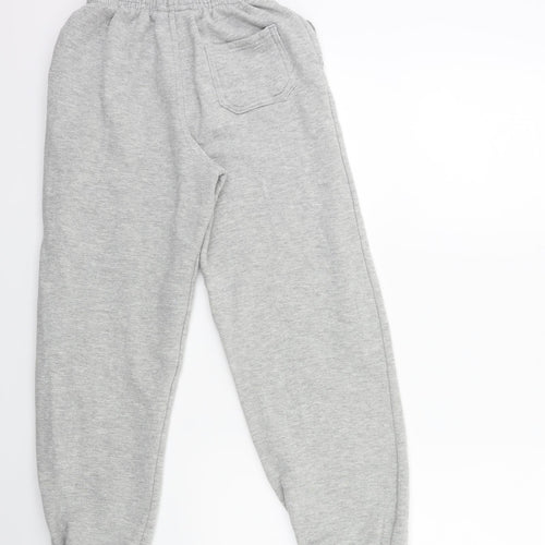 Rebel Boys Grey   Sweatpants Trousers Size 12 Years