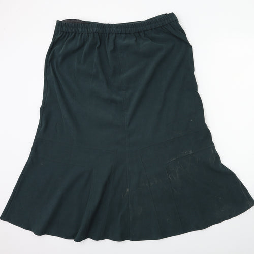 Casual Comfort Womens Blue   Flare Skirt Size 40 in