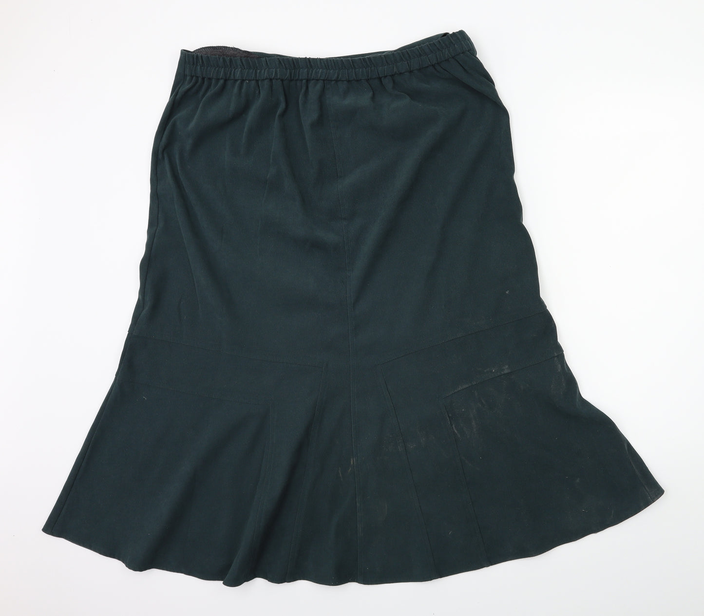 Casual Comfort Womens Blue   Flare Skirt Size 40 in