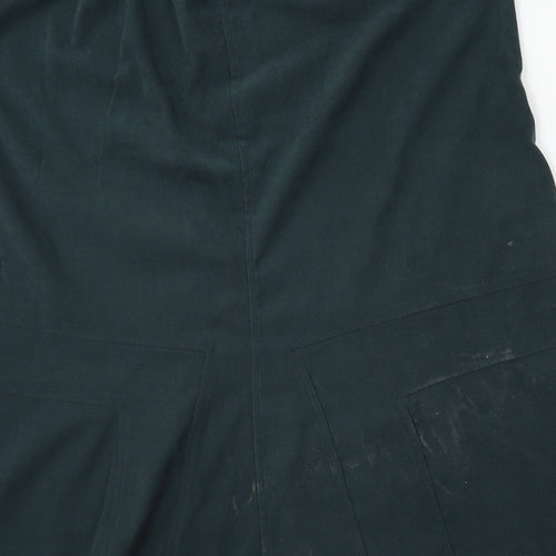 Casual Comfort Womens Blue   Flare Skirt Size 40 in