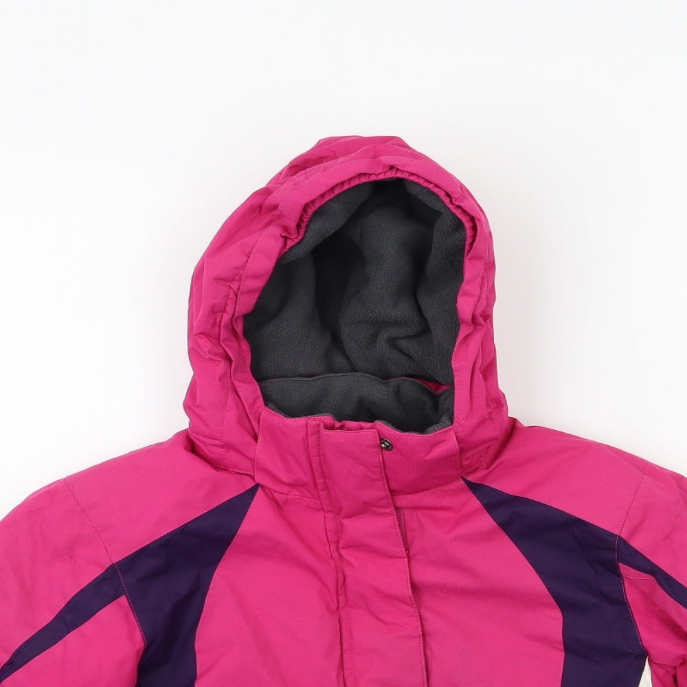 Parallel Girls Pink   Puffer Jacket Coat Size 7-8 Years