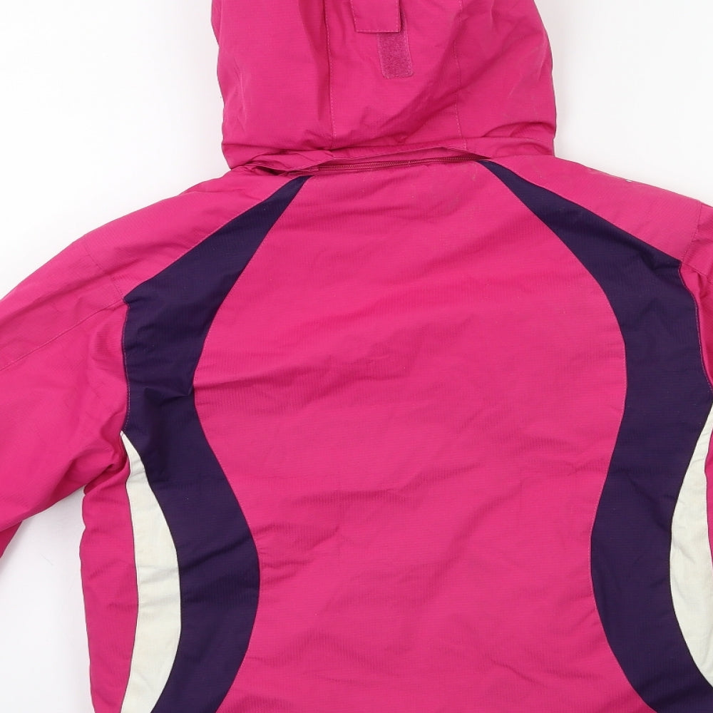 Parallel Girls Pink   Puffer Jacket Coat Size 7-8 Years