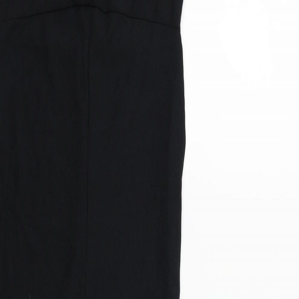 Boohoo Womens Black   Jumpsuit One-Piece Size 10