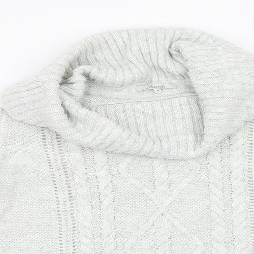 Peacocks Womens Grey   Pullover Jumper Size M