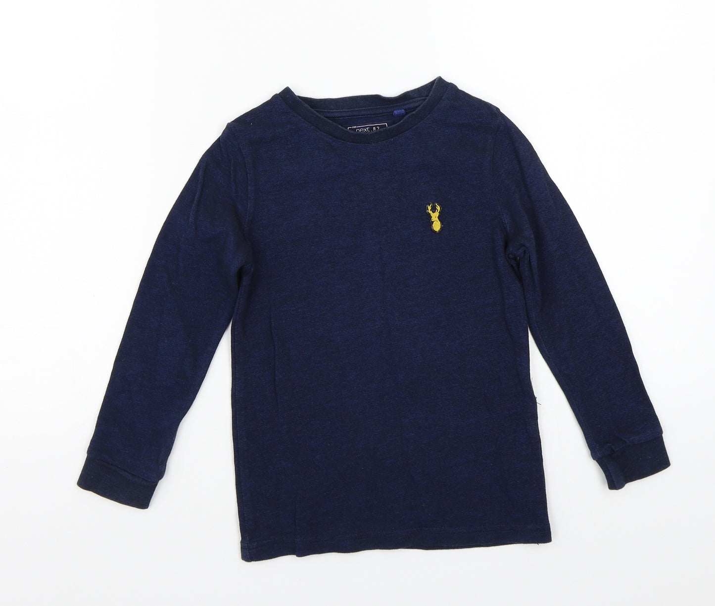 Nutmeg Boys Blue  Rayon Basic T-Shirt Size 4 Years