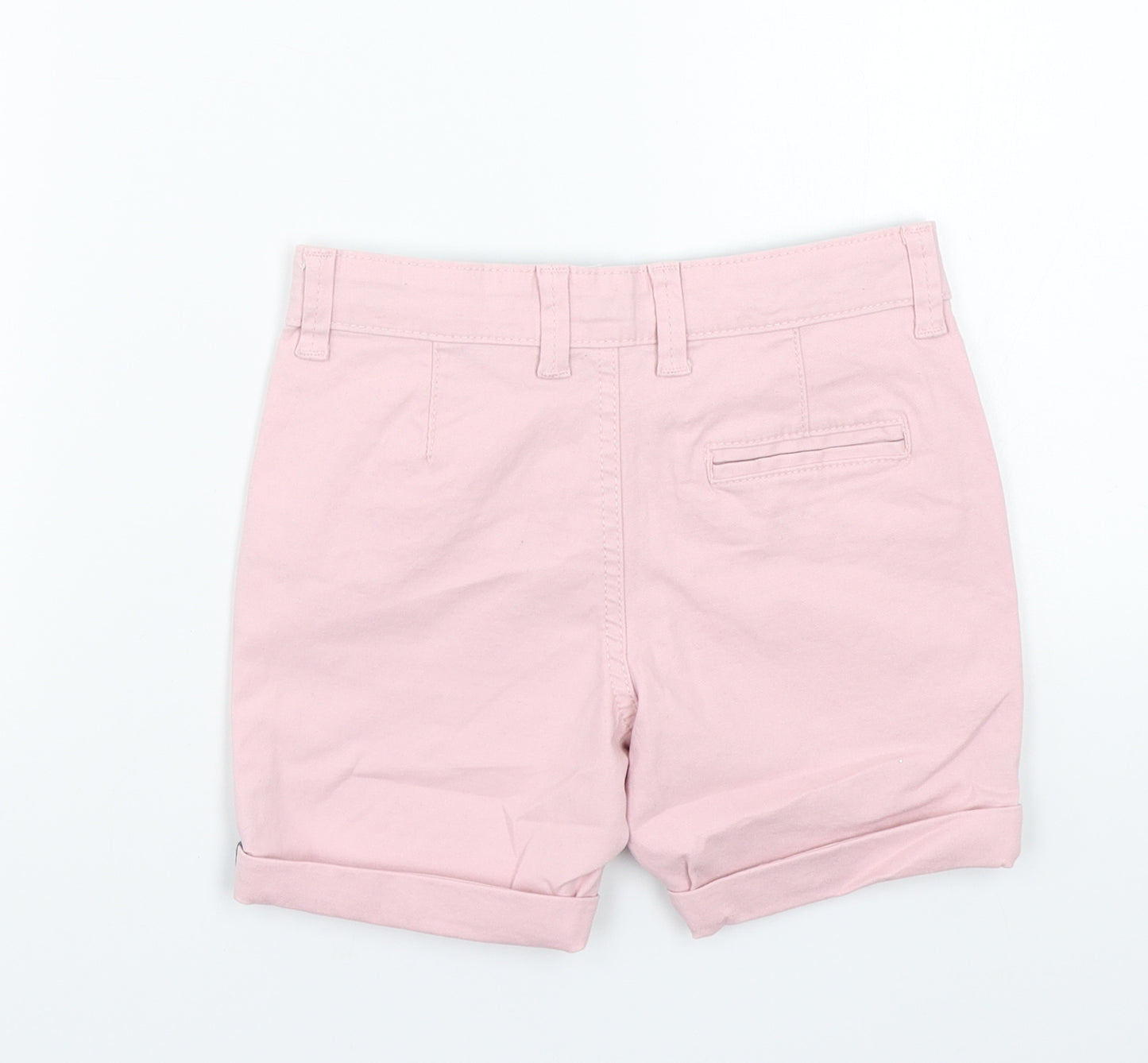 Denim & Co. Girls Pink   Cut-Off Shorts Size 4-5 Years