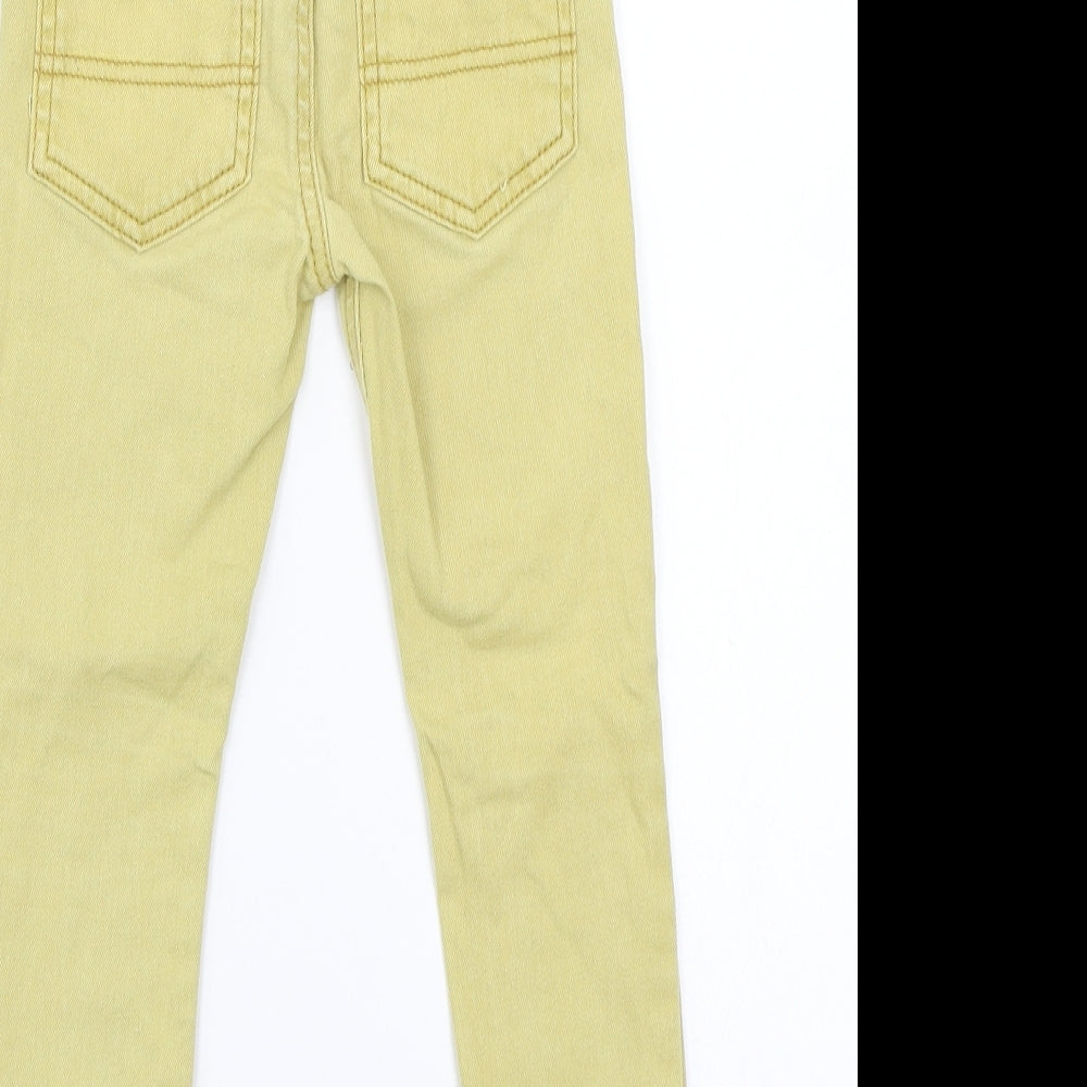 F&F Boys Beige   Straight Jeans Size 3-4 Years